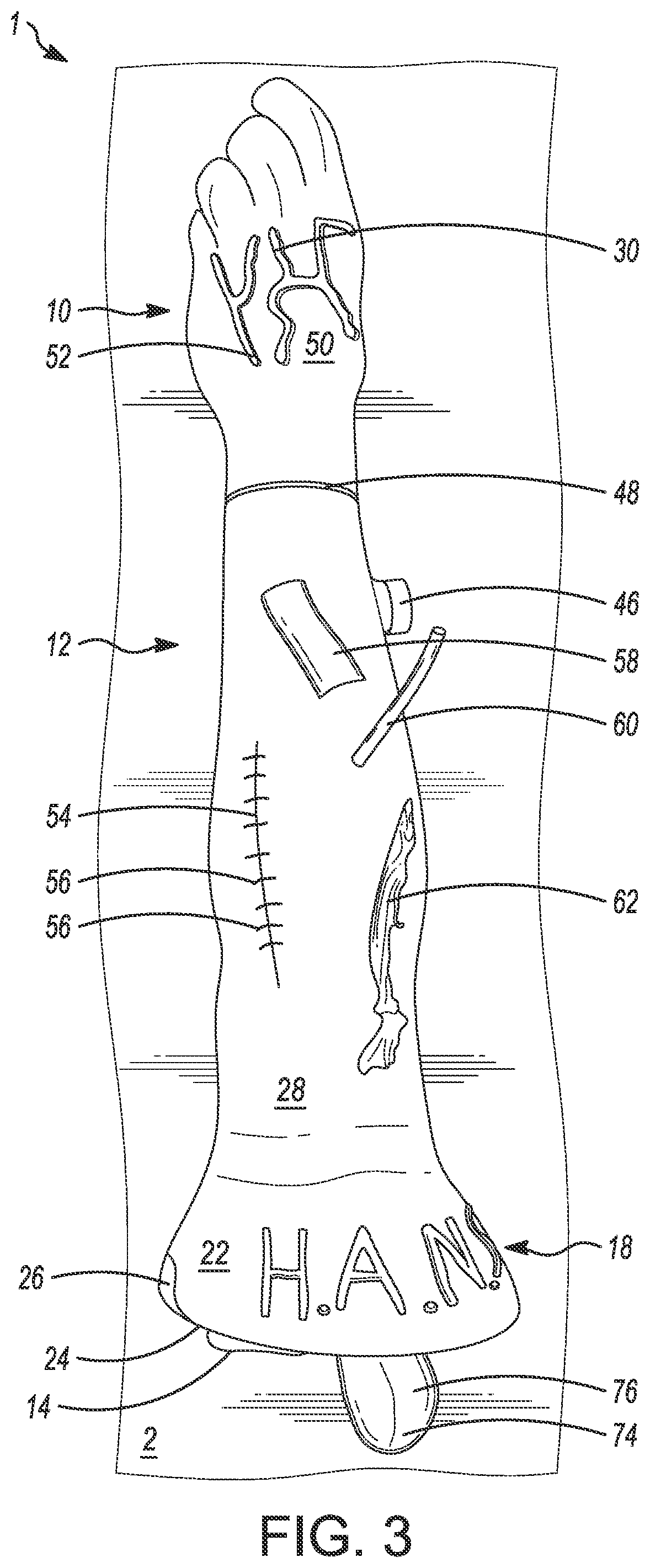 Portable multifunctional anatomical model for medical training