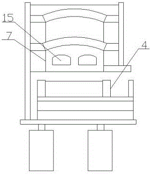 Technology and kiln for producing calcium magnesium phosphate and potassium fertilizer by using yellow phosphorus tail gas as fuel with kiln method