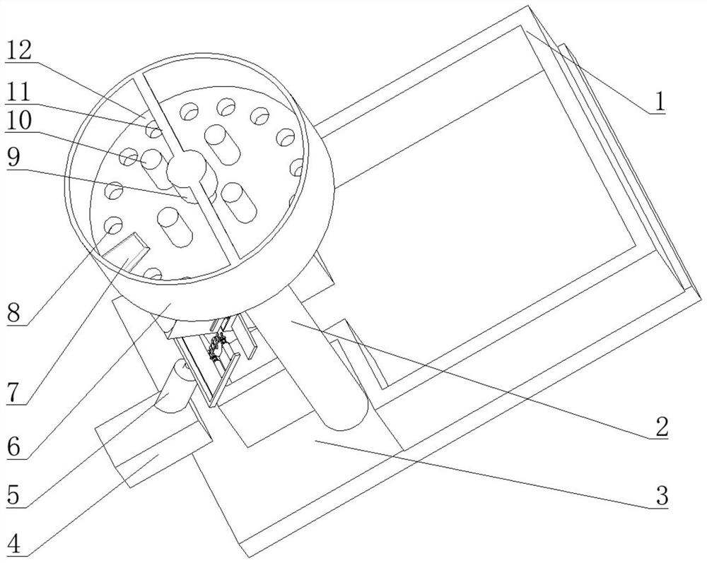 A device for opening both sides of dried fruit in the food industry