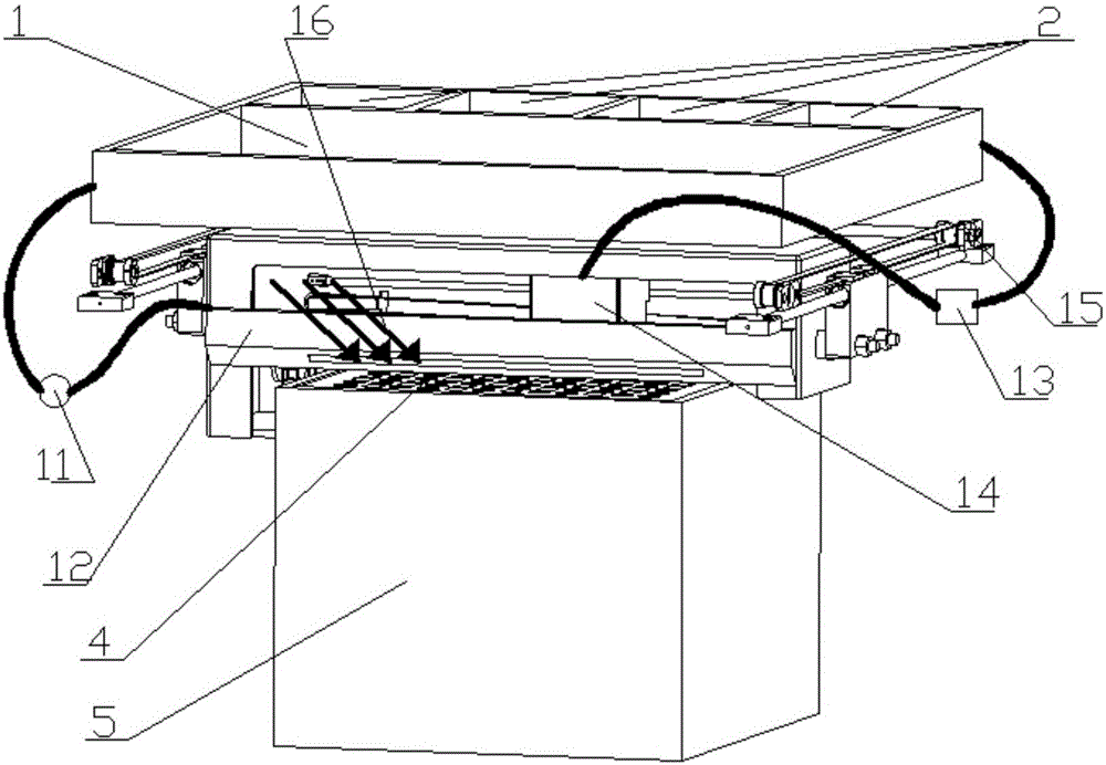 An integrated powder color 3D printer