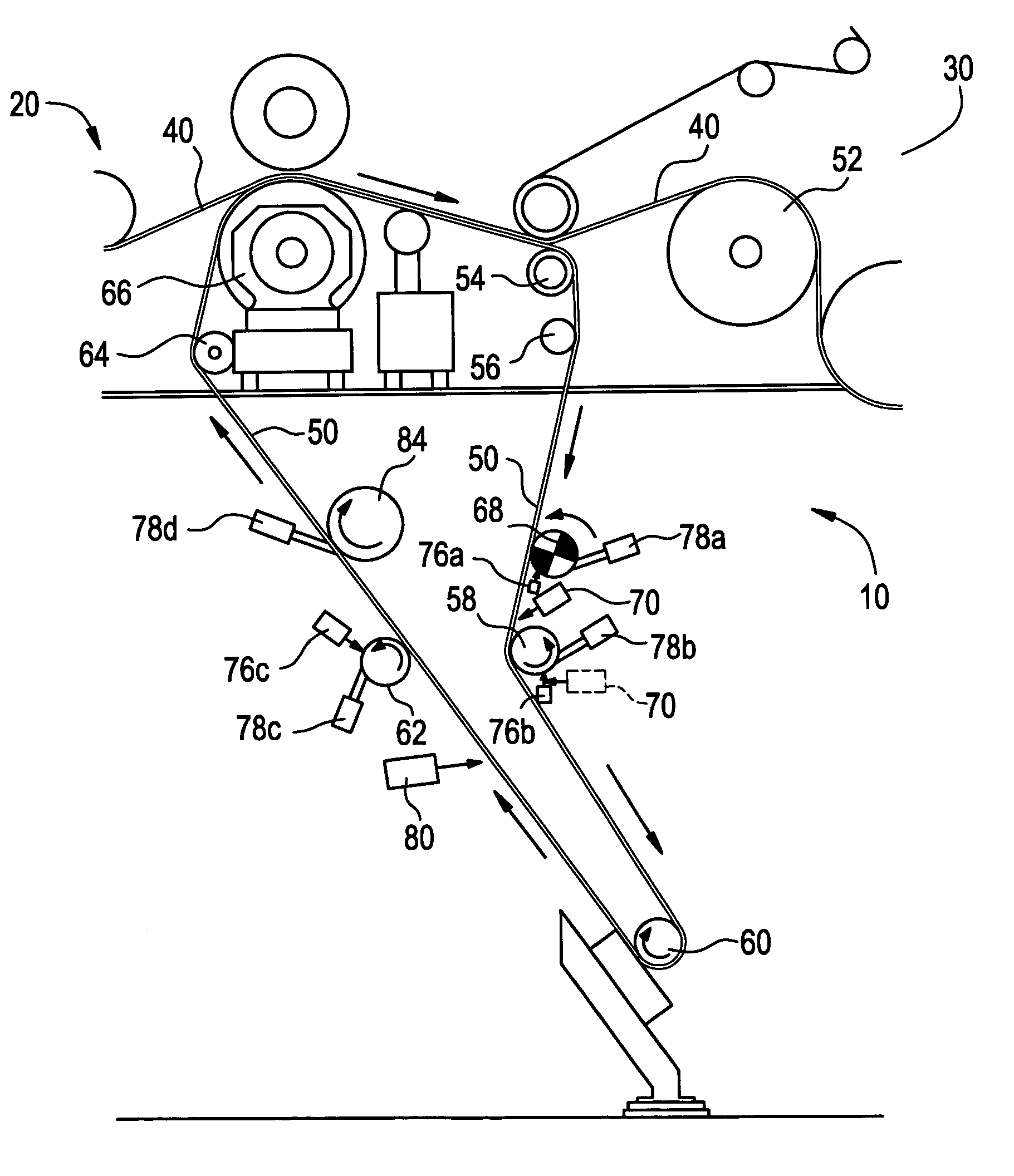 Paper machine belt conditioning system, apparatus and method