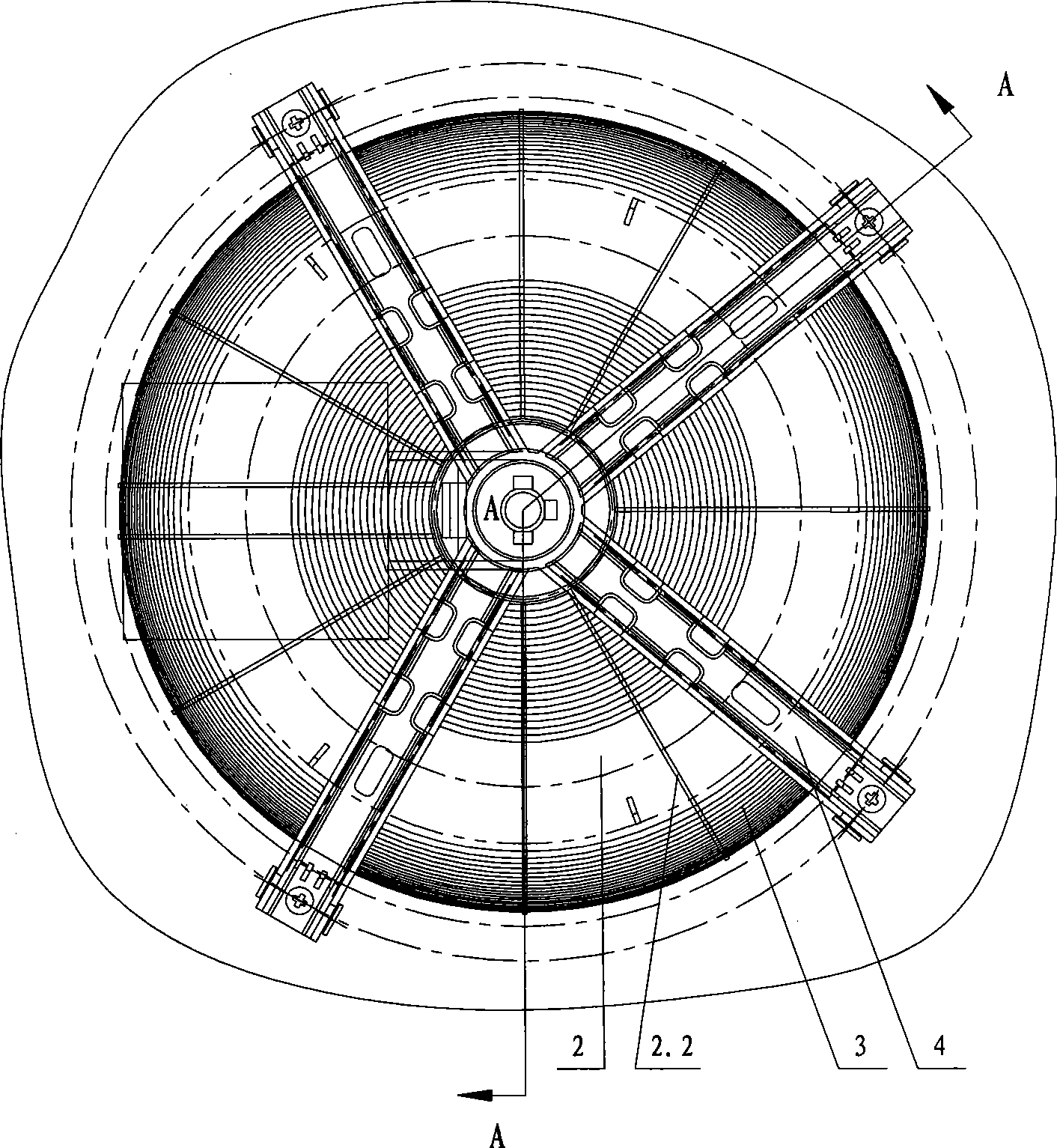 Electromagnetic induction pot