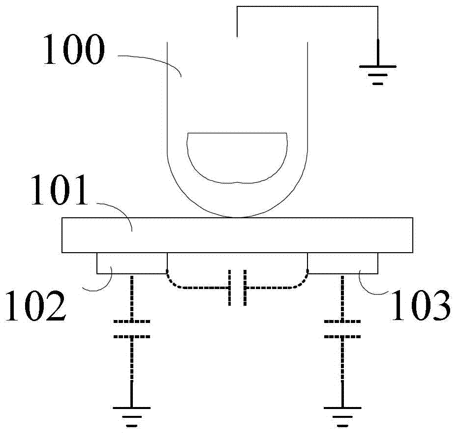 Terminal equipment and touch detection system thereof