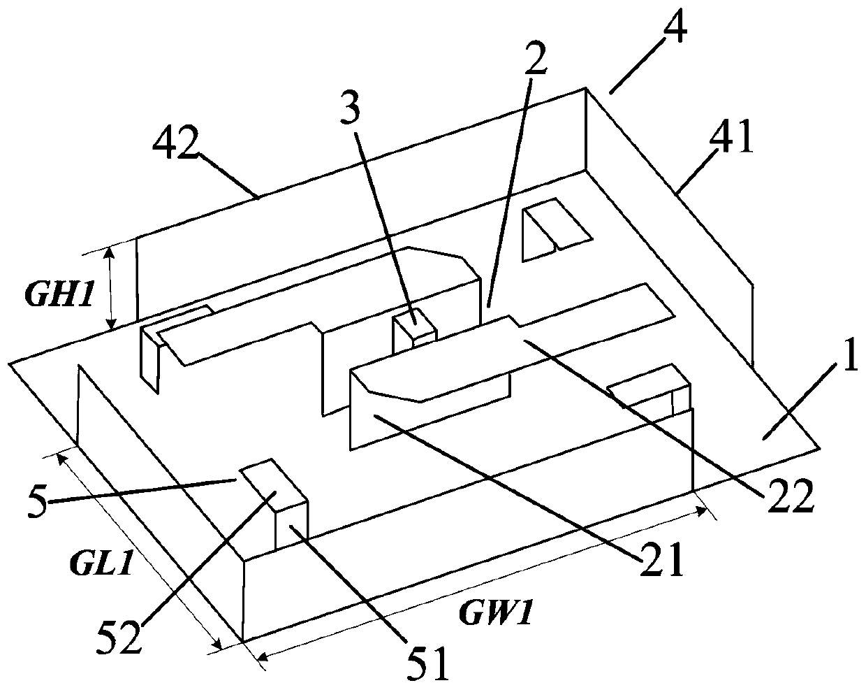 Broadband circularly polarized electromagnetic dipole antenna