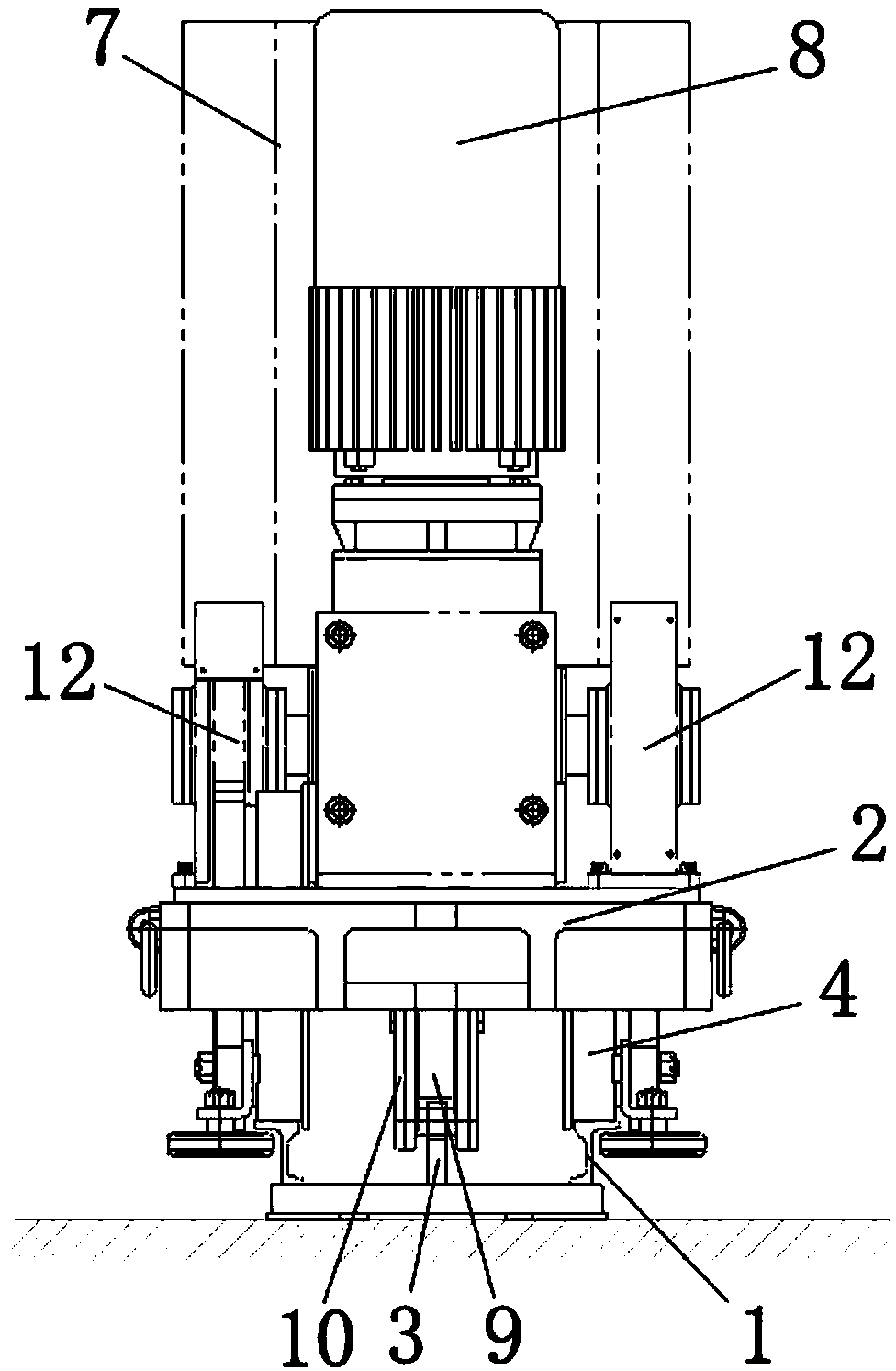 Electric-traction rack rail railcar