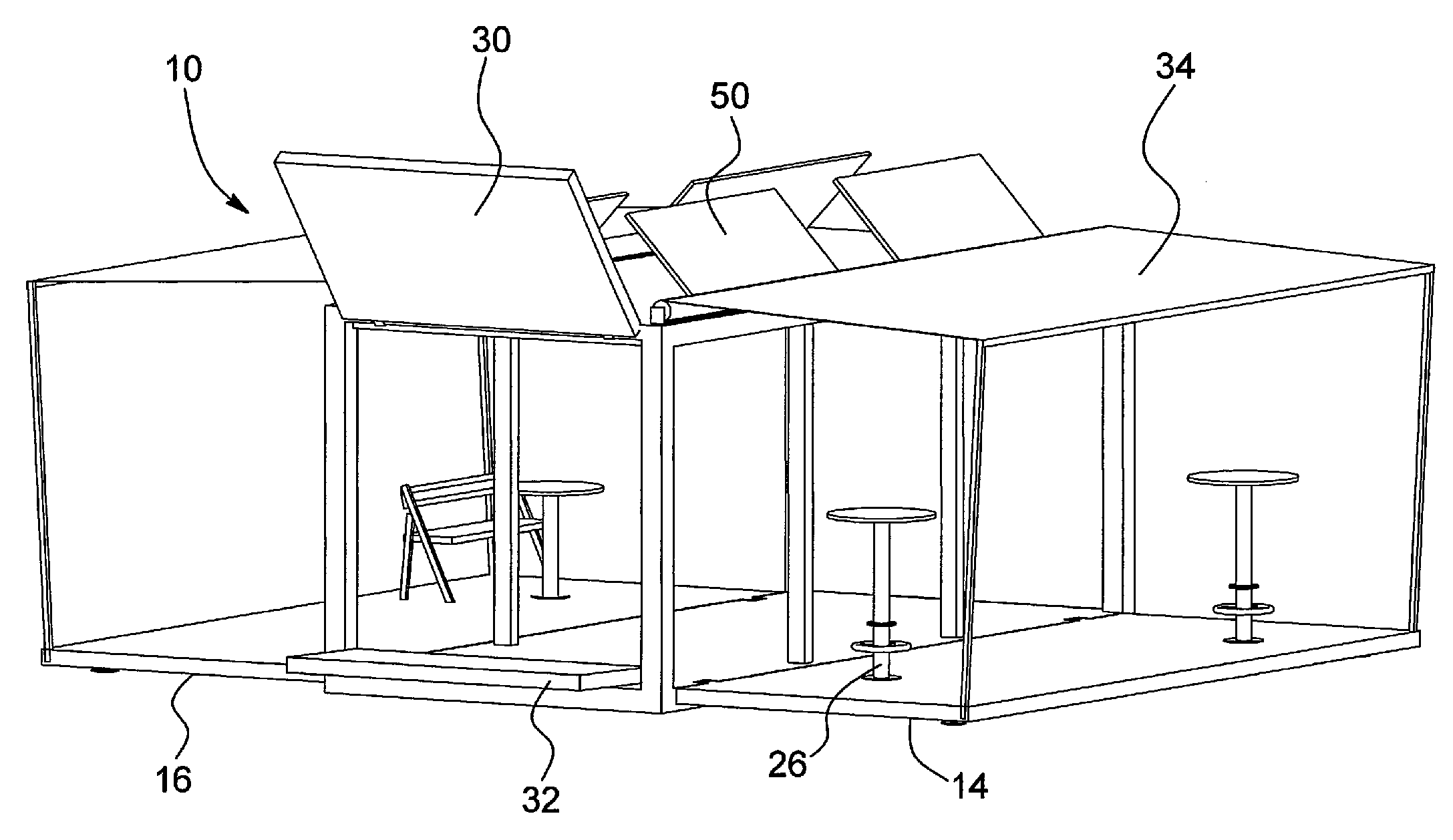 Mobile service station and method of configuring the same