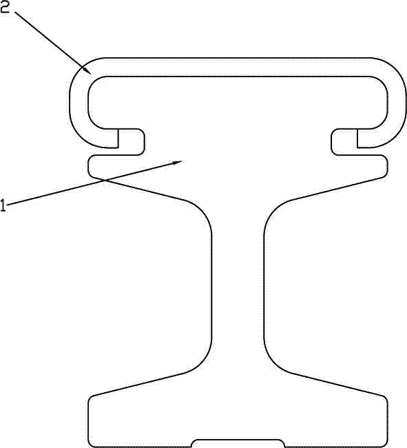 Method for manufacturing steel-aluminum composite conductor rail