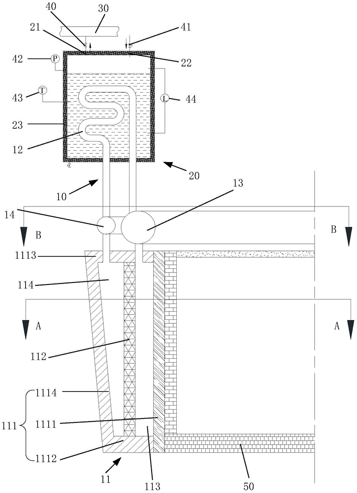 Steel slag waste heat recovery system