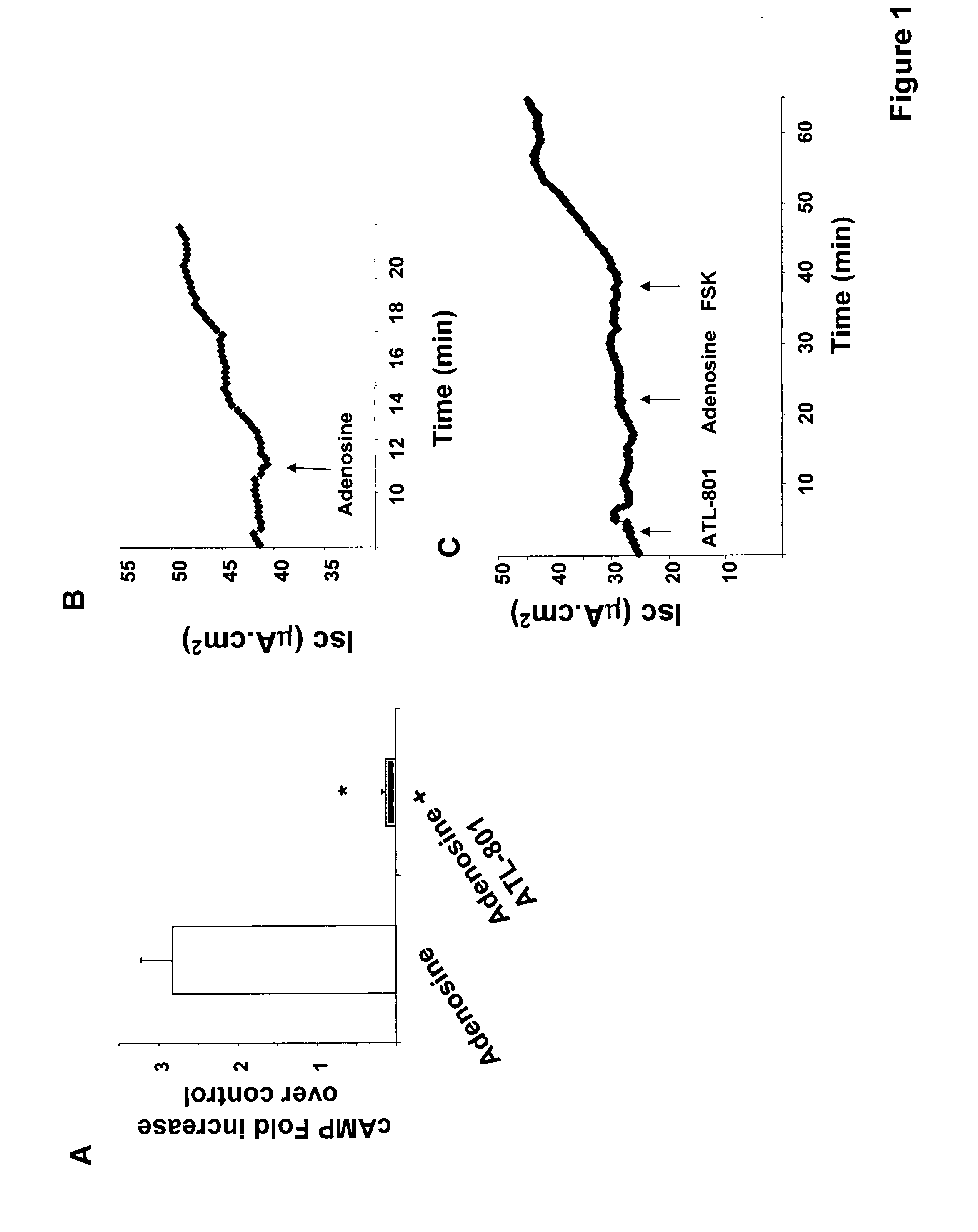 Antagonists of A2B adenosine receptors for treatment of inflammatory bowel disease