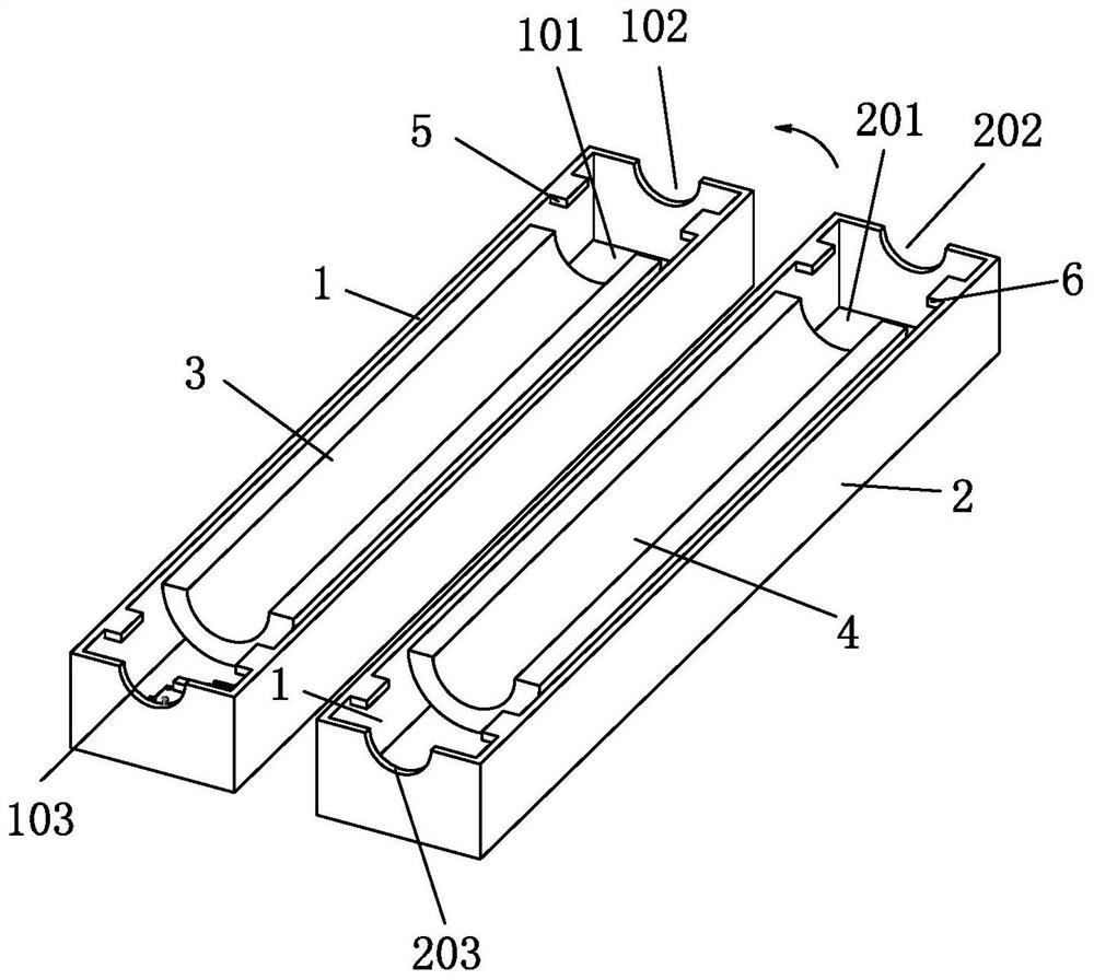 Distributed magnetic ring structure