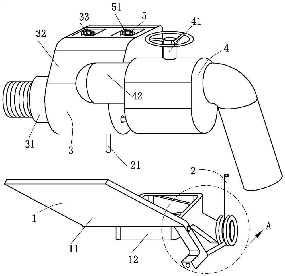 A Cleaning Valve for Easy Angle Adjustment