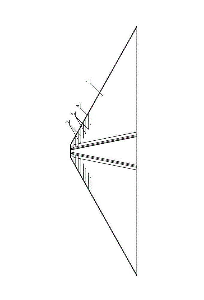 Earthquake resistant structure of high earth-rock dam in earthquake region