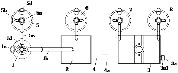 Pretreatment device for methomyl manufacturing wastewater