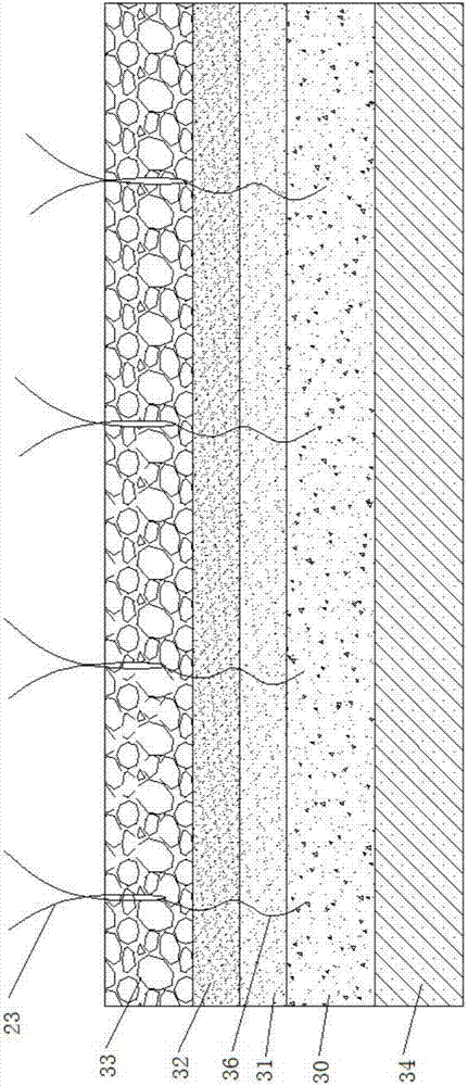 Constructed wetland tank and composite wastewater treatment system