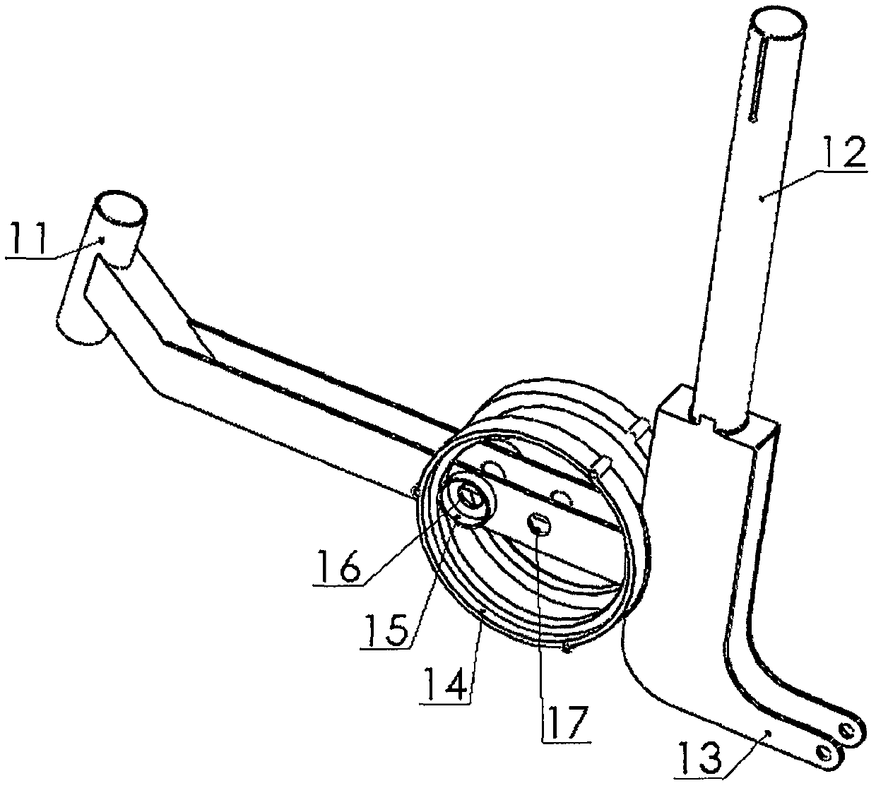 Gear-driven scooter