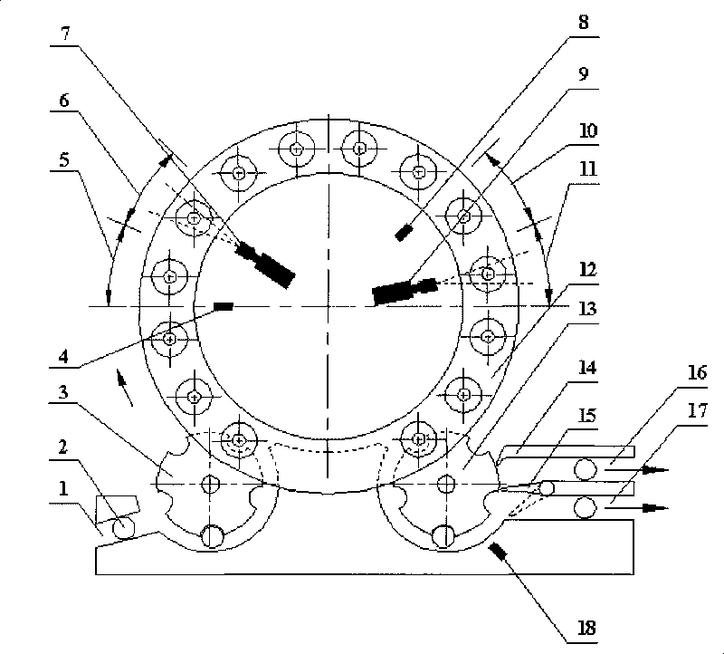 Method and apparatus for automatic detection on large infusion production line