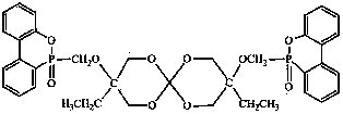 Phosphorus-containing spiro-compound and preparation method thereof