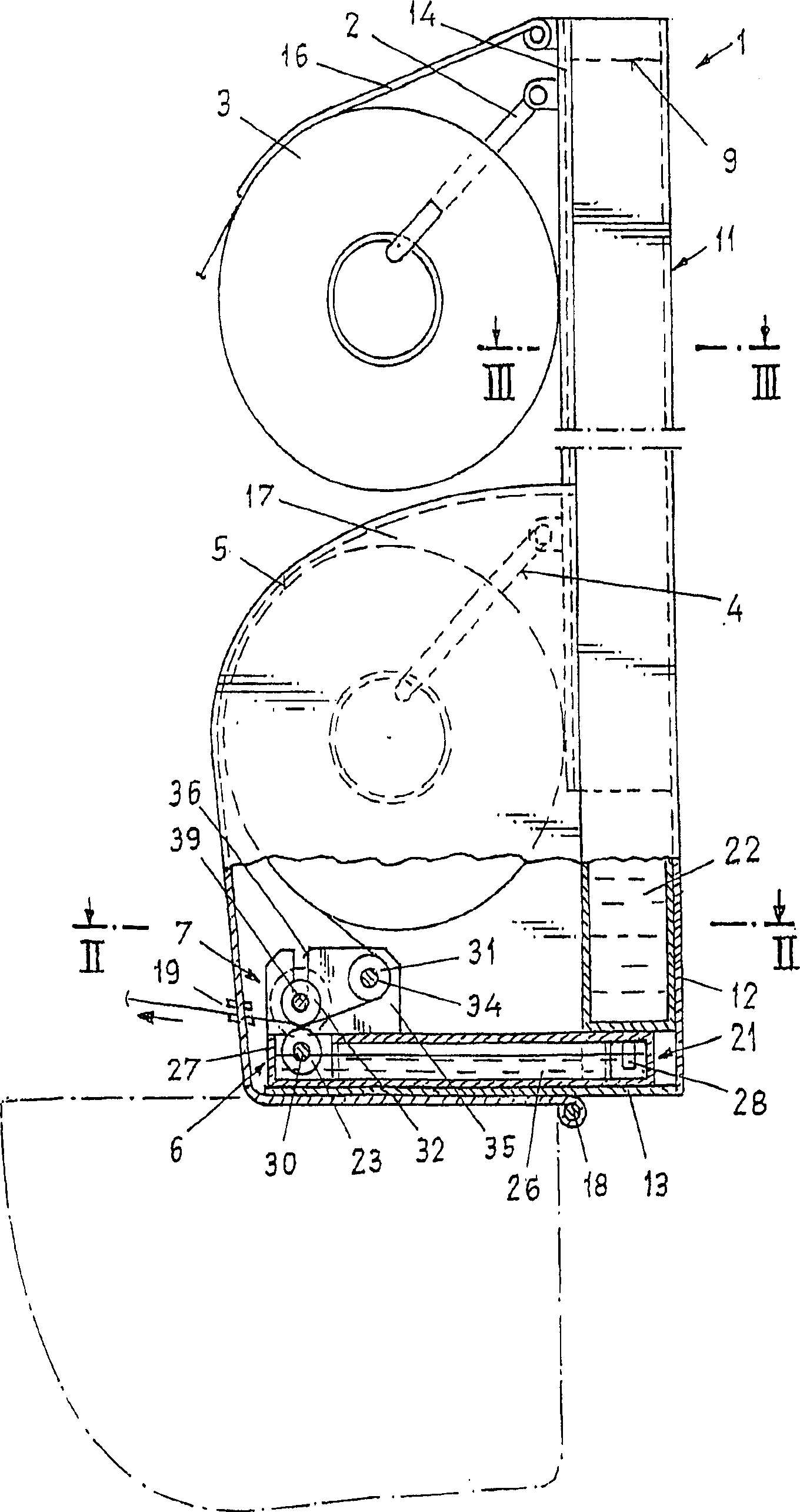 Dispenser for hygienic paper or cleaning wipes