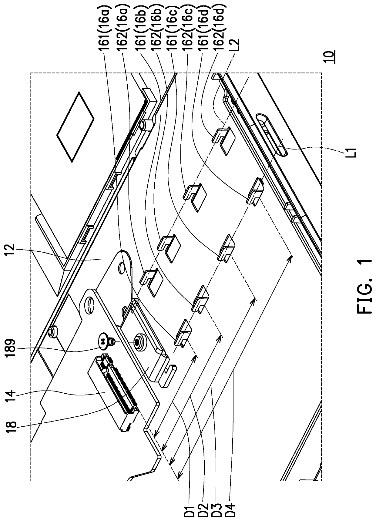 Positioning structure