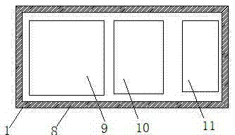 Buried power distribution box