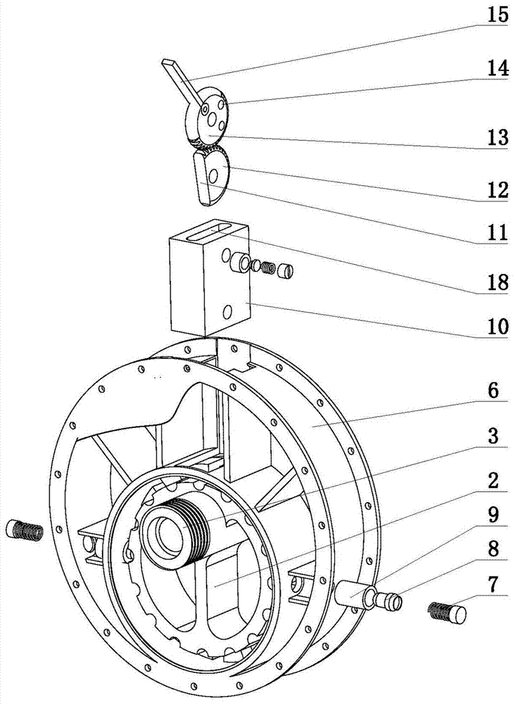 A structure for quickly changing the position of the wheel axle