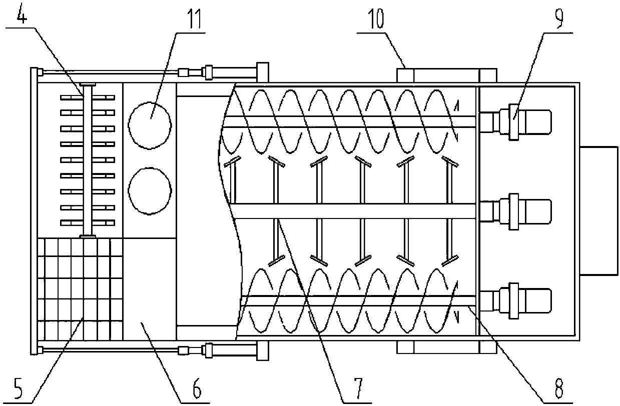 Mobile fermentative fertilizer preparation apparatus for bird guano