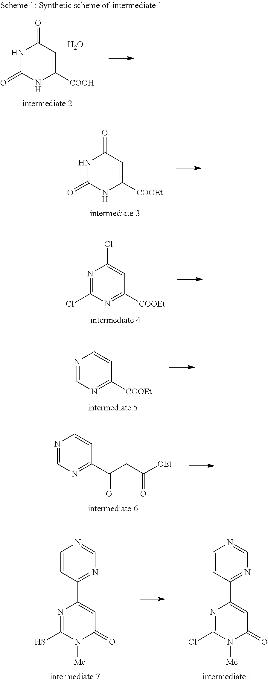 6-pyrimidinyl-pyrimid-4-one derivative