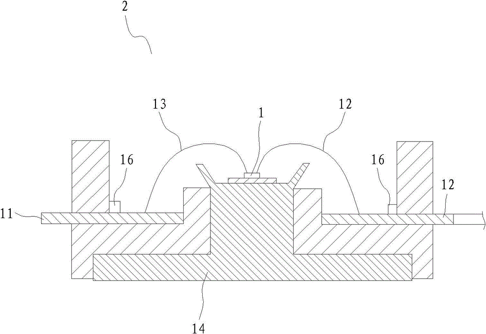 Method for improving problem of light spots of high-power light-emitting diode (LED)