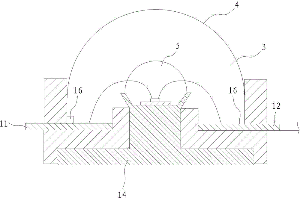 Method for improving problem of light spots of high-power light-emitting diode (LED)