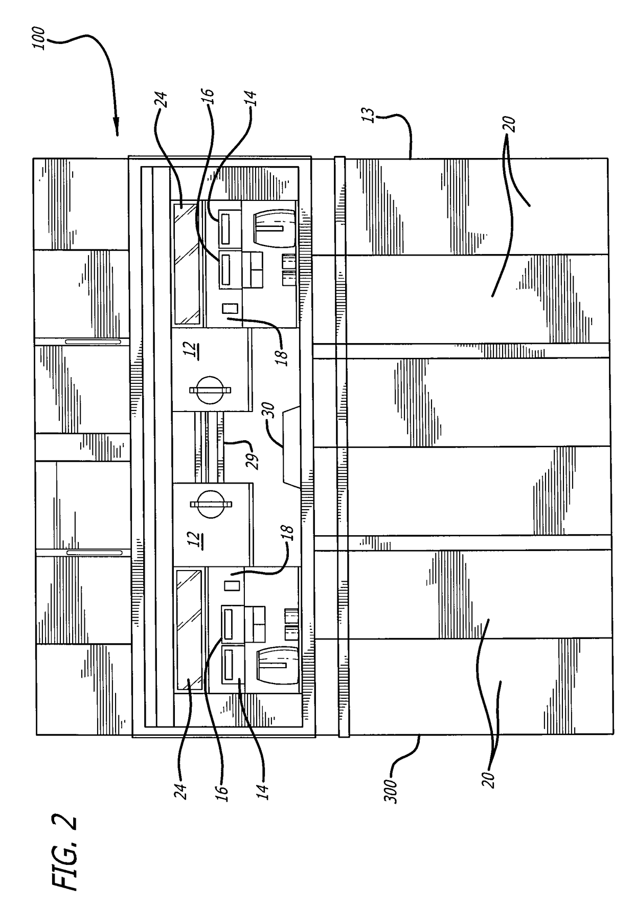 Acoustically and thermally insulated galley shell