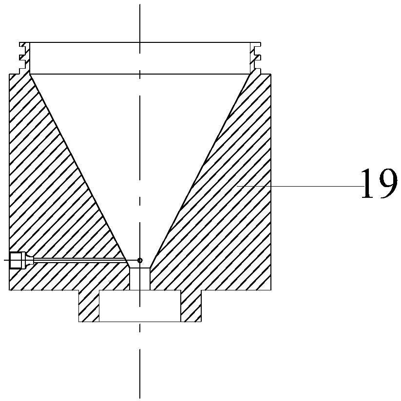 A gas throttling simulation device