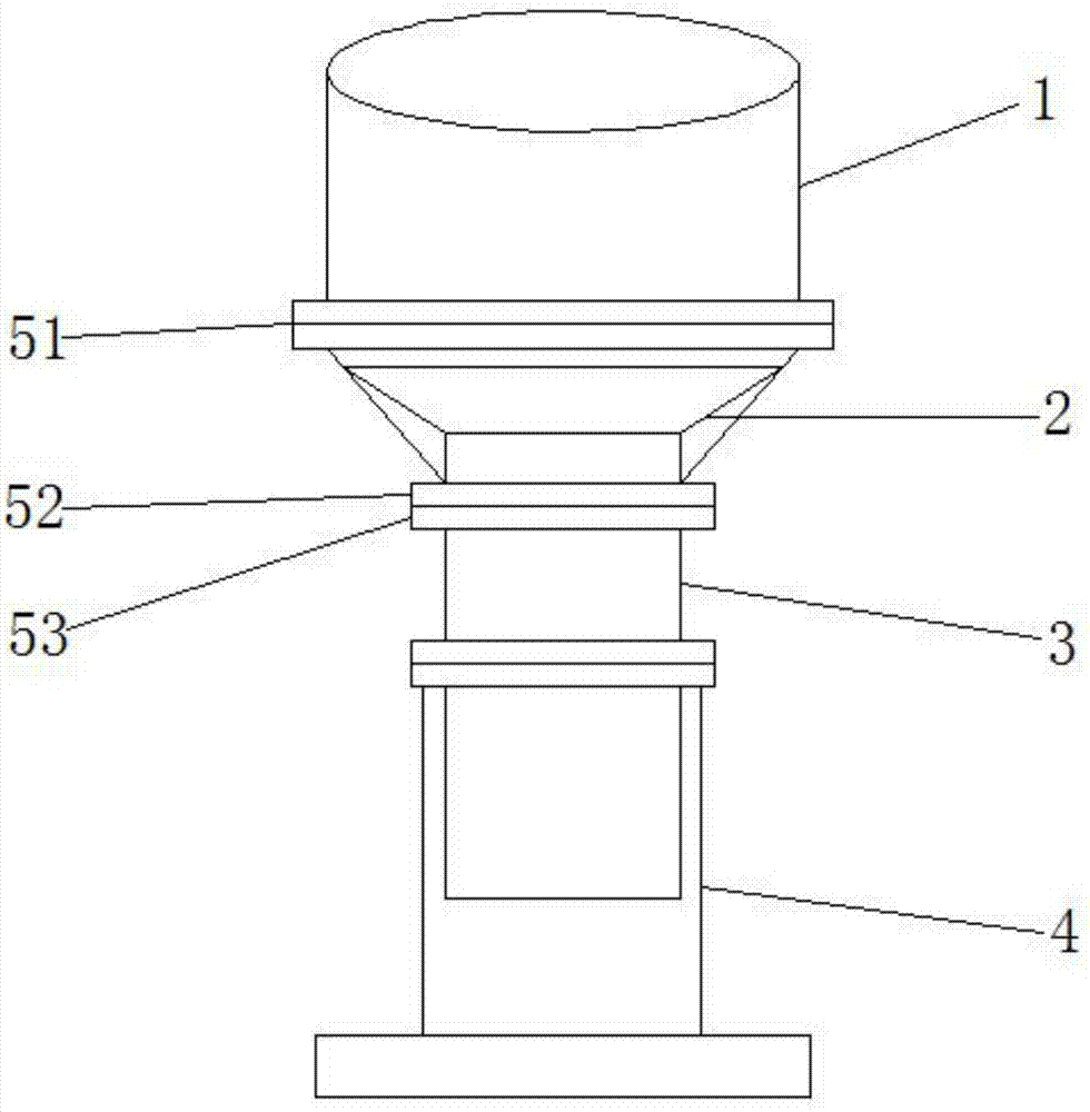 Batch drilling well wellhead design and assembling-disassembling method for modular drilling machine