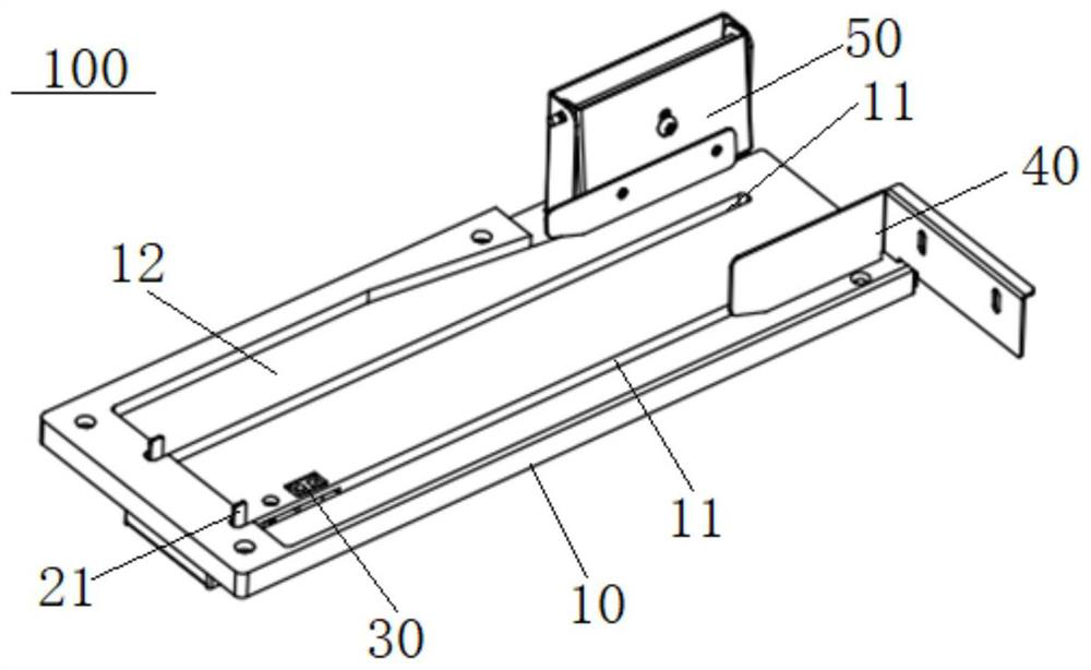 Guiding correction device of temporary identity card making machine