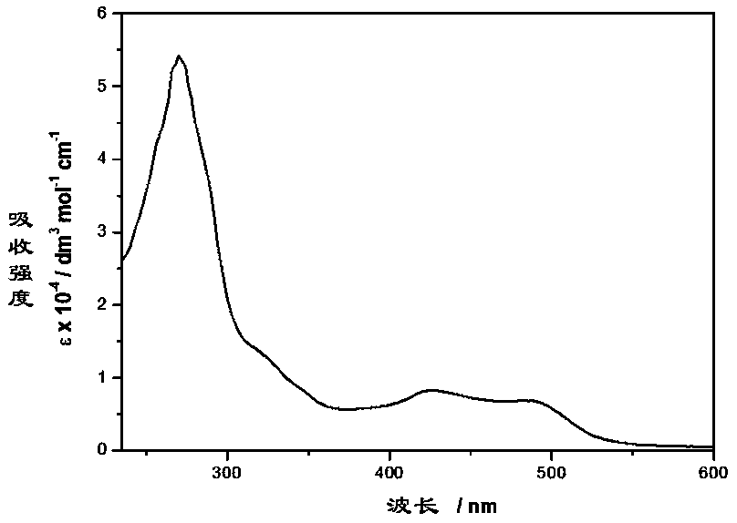 Ruthenium-diimine type complex as well as preparation method and application thereof