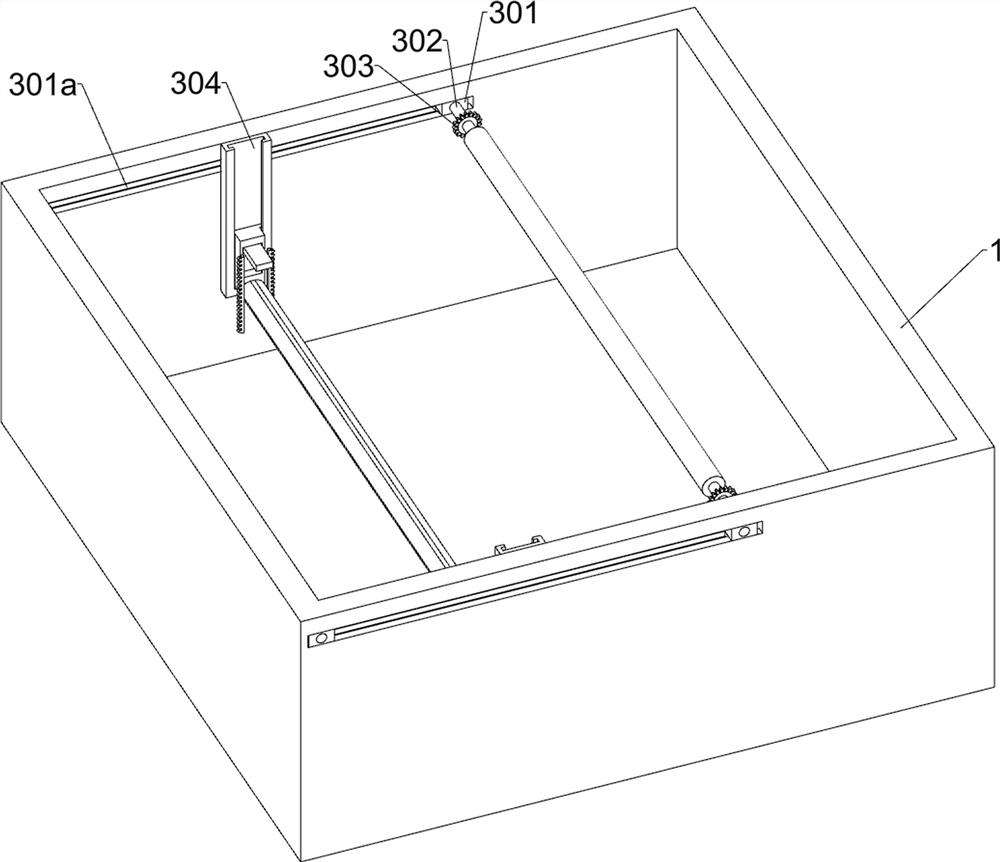 Staggered pressing-down type equipment for accelerating slurry immersion of foamed ceramic filter plate