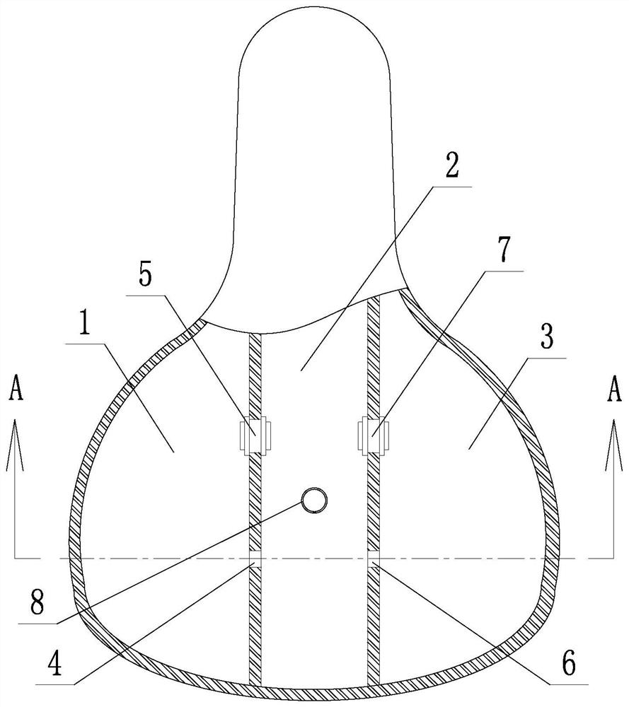 A bicycle saddle with massage function based on hydraulic technology