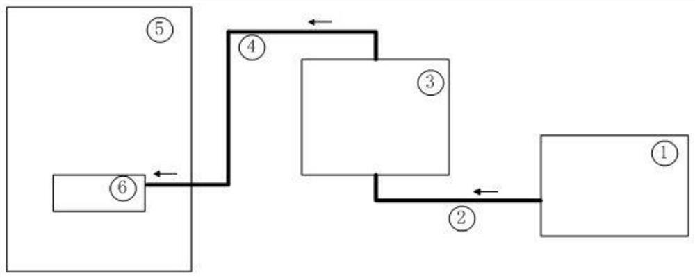 Method for connecting nuclear power plant to external power supply again after black start of power grid