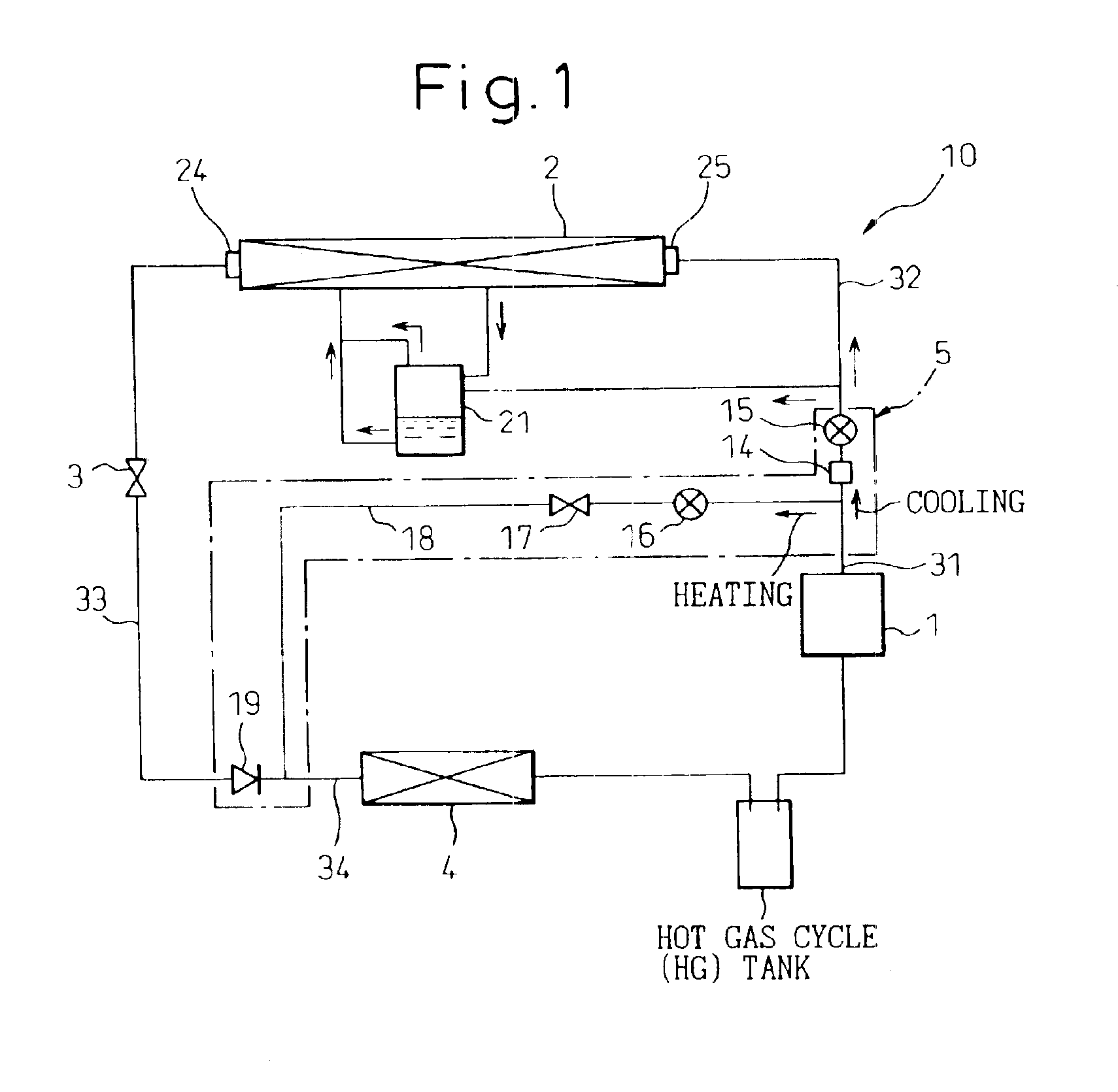 Air conditioner with reduced number of piping accessories