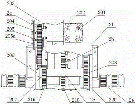 Turning Climbing Device Based on Rack and Pinion Mechanism