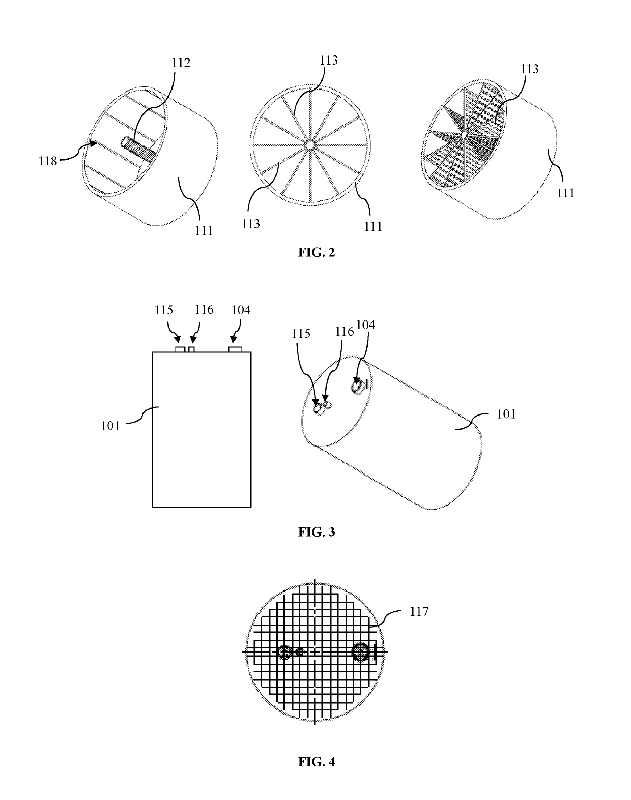 Cartridge structure designed for generation of hydrogen gas