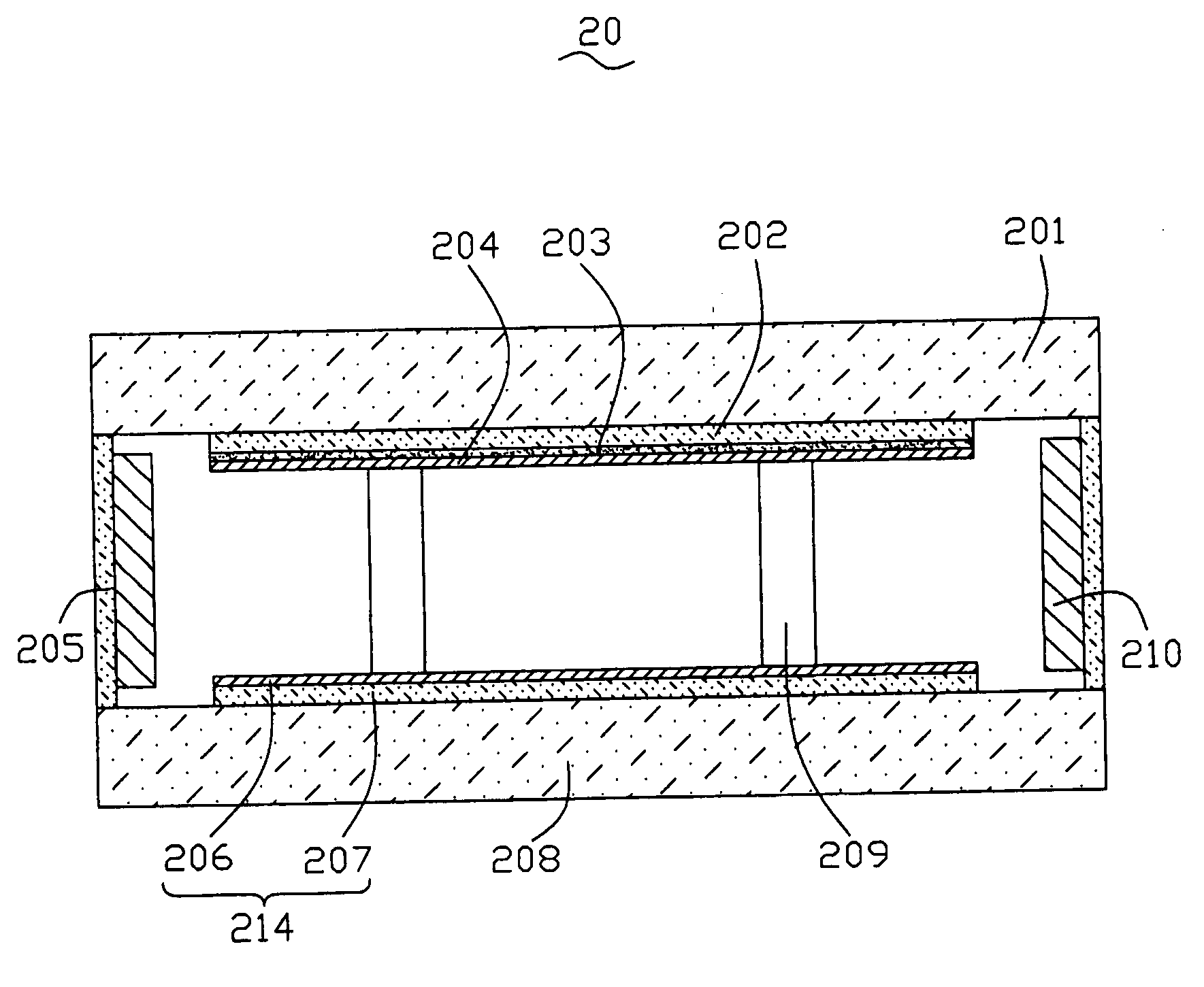 Field emitting light source and method for making the same