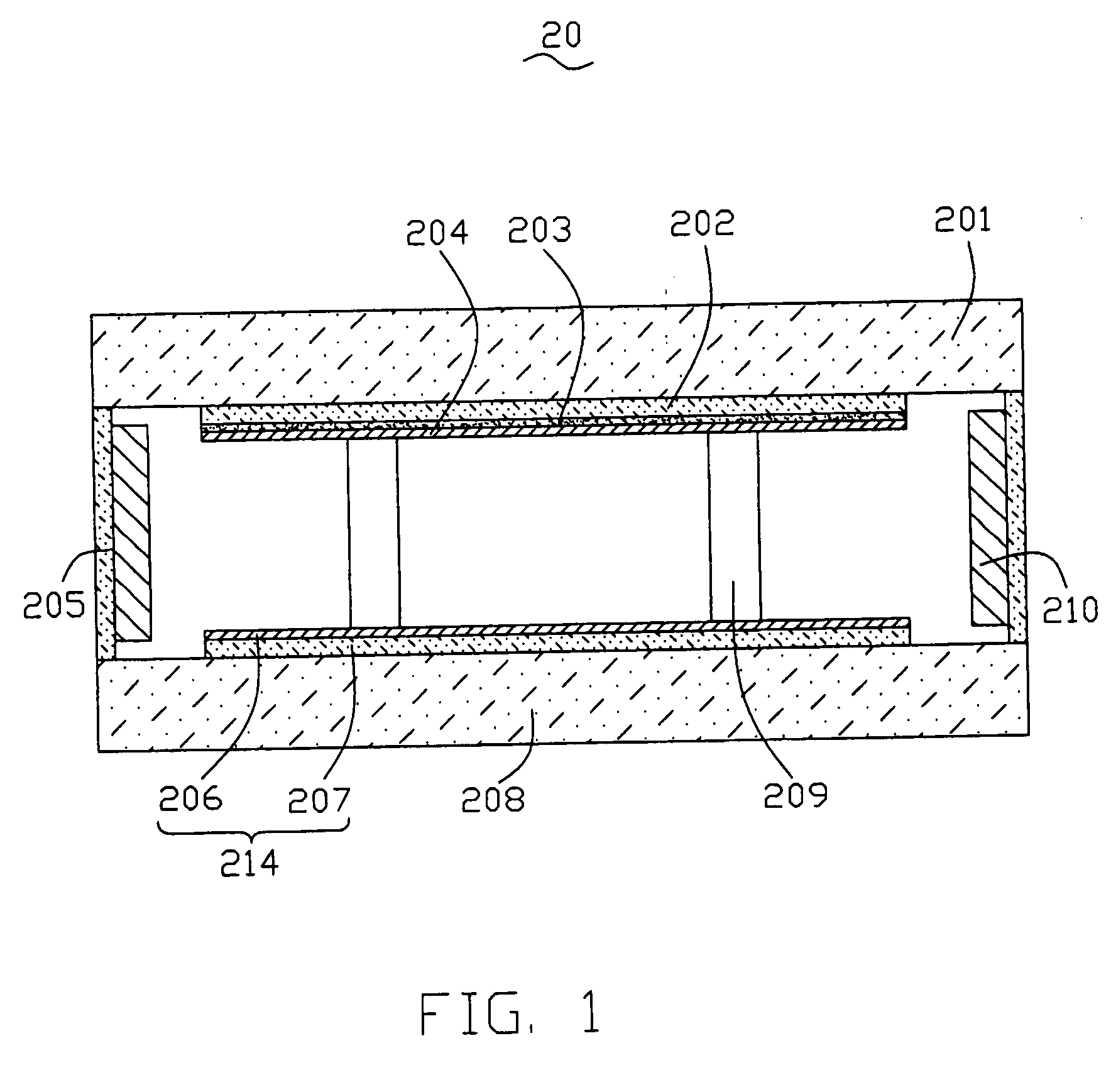 Field emitting light source and method for making the same