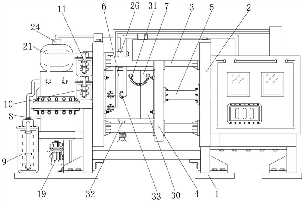 A processing equipment for epp material used in water heater structural parts