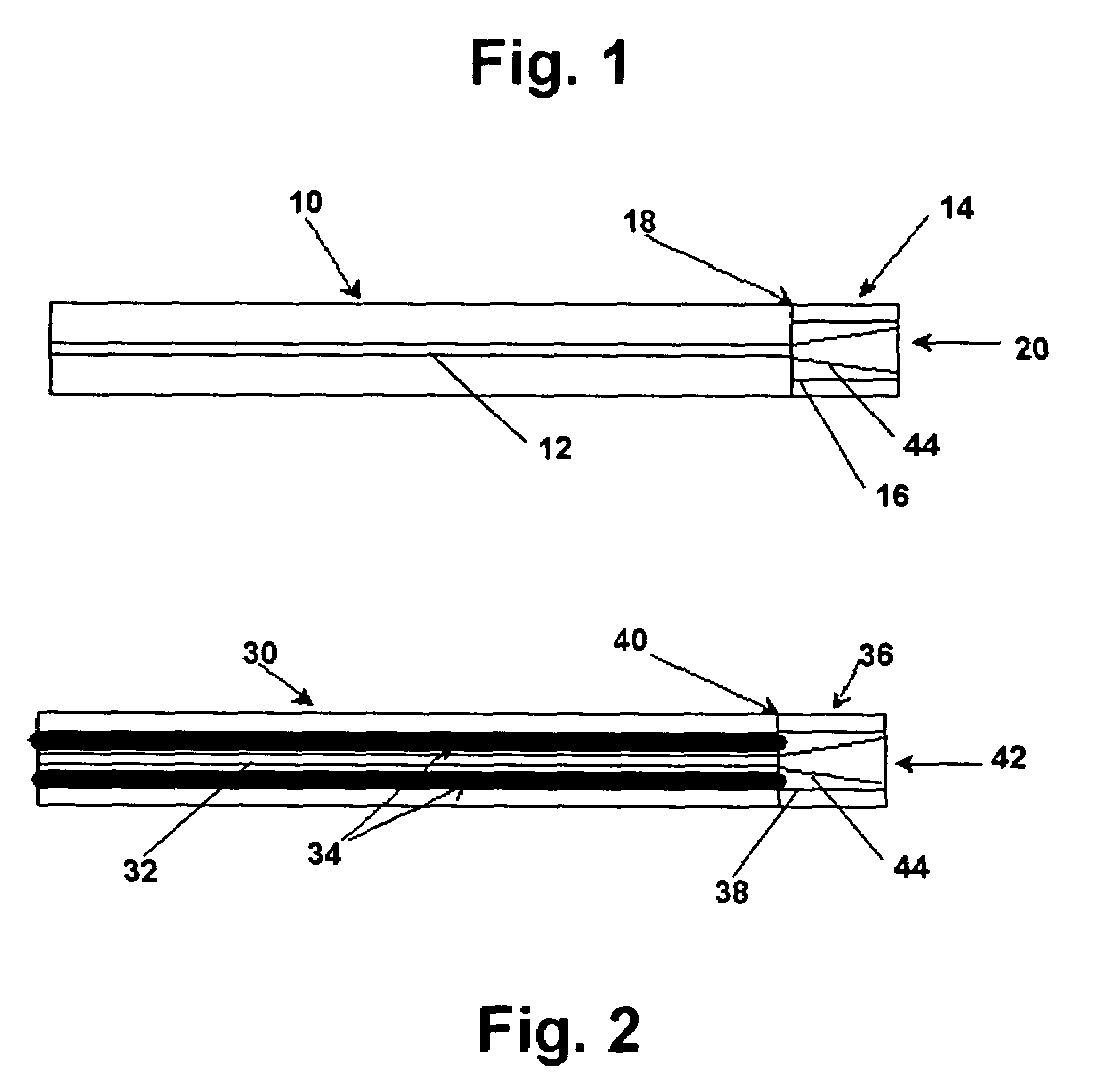 Expanding single mode fiber mode field for high power applications by fusion with multimode fiber