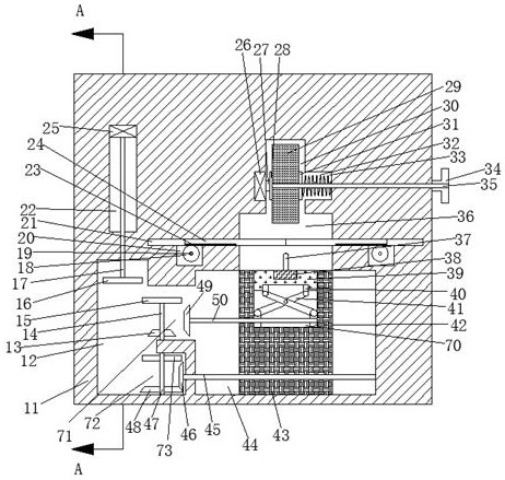 A grinding wheel wear repairable device