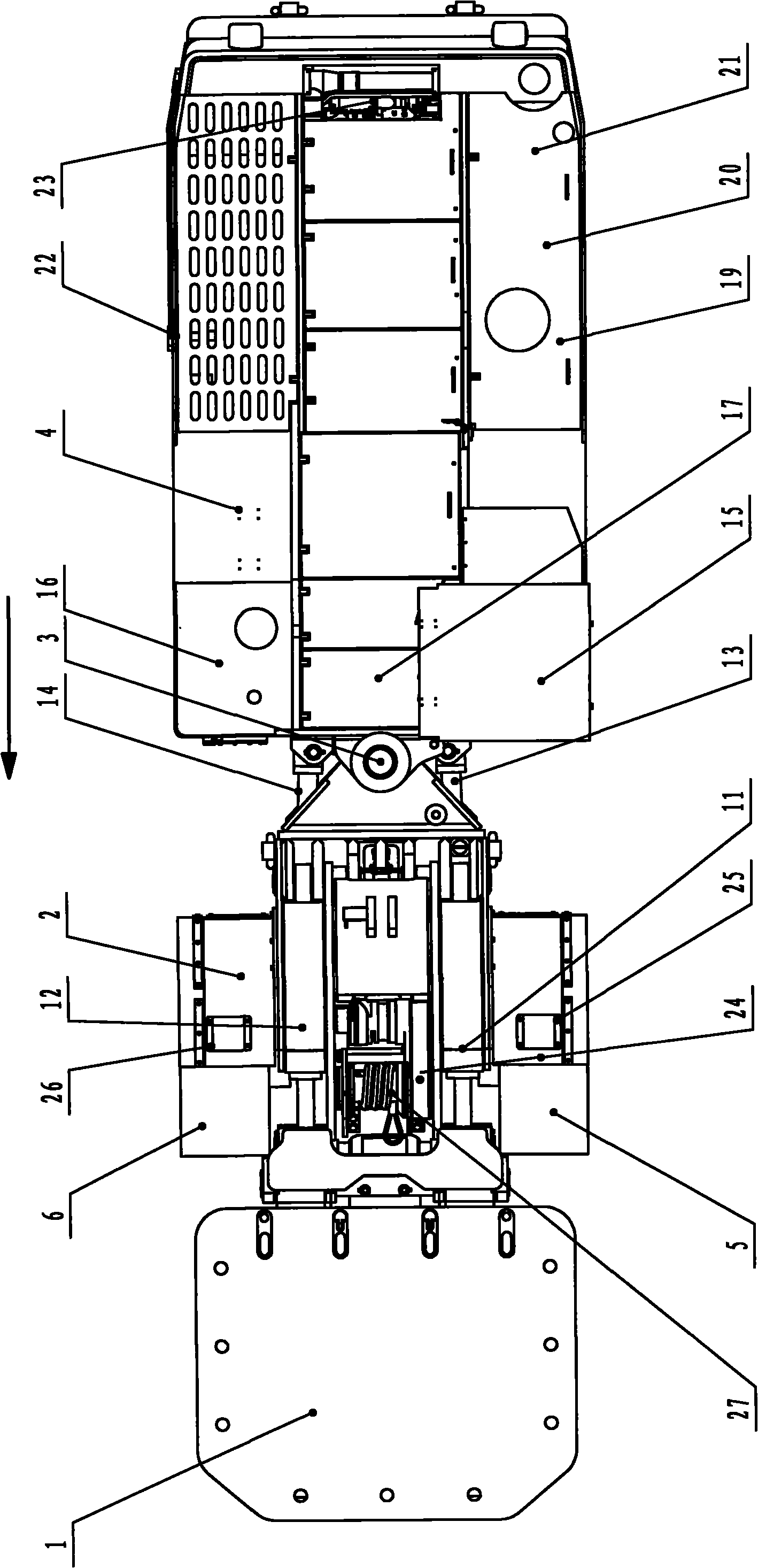 40-tonage scraper type conveyer