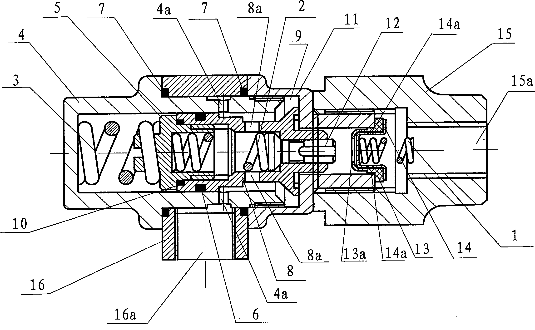 Hydraulic pressure adjusting device