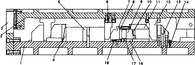 Method for flanging slant notch of cylindrical shell