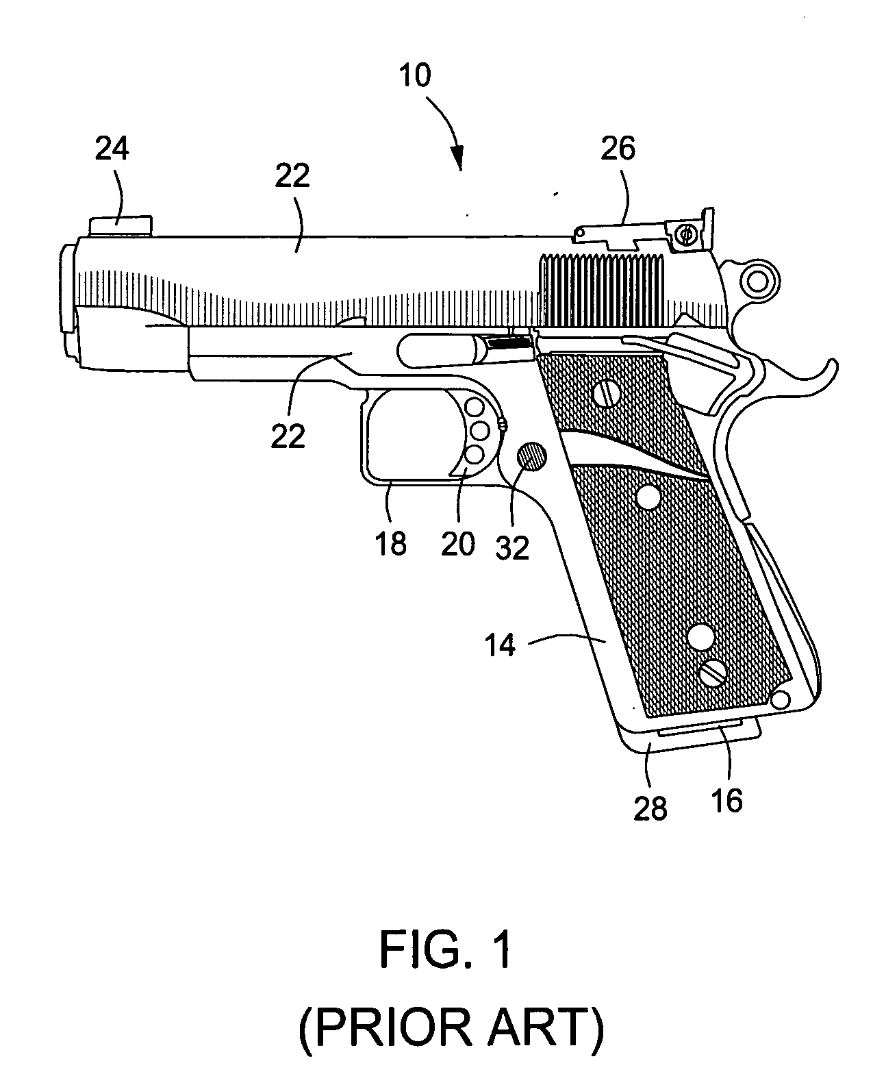 Firearm having universal magazine release mechanism