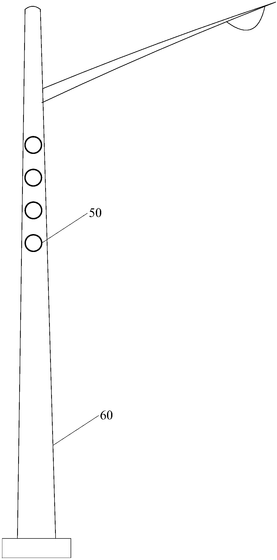 Closed-circuit monitoring system with vehicle speed feedback function